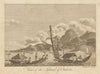 View of the island of Otaheite. Tahiti, Polynesia. BANKES 1789 old print