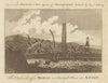 A morai or burial place in Atooi. Heiau, Kauai. Hawaii. BANKES 1789 old print