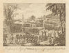 Making offerings to the Grand Snake, Whidah. Whydah, Ouidah. Benin. BANKES 1789