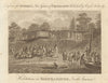 Habitations in Nootka Sound, Vancouver Island. Canada. BANKES 1789 old print