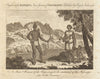 Chipeway people, east of the Mississippi. Ojibwe Chippewa, Canada. BANKES 1789