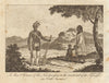 Nawdowessie people. West of the Mississippi. Dakotas. United States. BANKES 1789