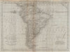 An accurate map of South America, from the best modern maps… BOWEN 1789
