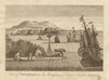 View of Truxillo in the Kingdom of Peru in South America. Trujillo. BANKES 1789