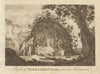 People of Terra del Fuego, with the habitations. Chile. BANKES 1789 old print