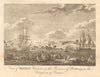 View of Brest harbour, Brittany. Finistère. BANKES 1789 old antique print