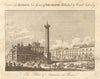 The Pillar of Antonine at Rome. The Column of Antoninus Pius. Italy. BANKES 1789