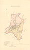 BRIDGWATER borough/town plan. BOUNDARY REVIEW. Somerset. DAWSON 1837 old map