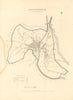 BRIDGNORTH borough/town plan. BOUNDARY REVIEW. Shropshire. DAWSON 1837 old map