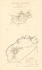 CHIPPING NORTON borough/town plan. BOUNDARY REVIEW. Oxfordshire. DAWSON 1837 map