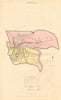 DURHAM borough/town plan. BOUNDARY REVIEW. Durham. DAWSON 1837 old antique map