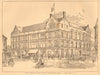 Central premises of the Leigh Friendly Co-operative Society. Bradshawgate 1899