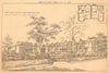 The Drive, Kersal near Manchester, Ogden & Little ARIBA Architects 1899 print