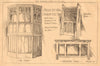 Congregational Church Exeter fittings Harbottle Reed Hems Desk pulpit table 1899