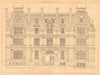 The Astor residence, New York, Elevation to 5th Avenue, R.M. Hunt, Archt 1900