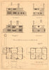 House at Berkswell, Coventry for Alfred Dale. Elevations plan. Warwickshire 1900