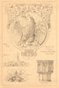 Design for a pulpit from National Silver medal drawings by Agusta Trimmer 1901
