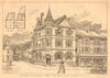 Manchester & Liverpool District Bank. Wood & Hutchings, Architects. Plan 1901