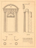 Porch & doorway from the original Great Ormond Street children's hospital 1901