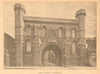 Reading abbey. The Inner Gateway. Berkshire 1901 old antique print picture