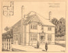 House at Llangollen, H. Teather Architect, Shrewsbury & Cardiff. Plan 1902