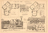 A countryside vicarage: Building News Design Club. Floorplans & elevations 1902