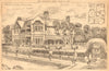 Residence - Ludlow, Shropshire. Wood & Hutchings, Architects. Floor plan 1903