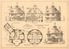 A round house for a consumptive ''All British''. Floor plans & elevations 1903