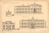 Western District Hospital, Oakbank, Glasgow. Alex Cullen Architect 1903 print