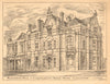 Alexandra Hall & Corporation Arms Hotel, Penny Street, Lancaster. Ashworth 1904