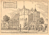 Wesleyan Church, Richmond, Yorkshire. Thos. Acton Lofthouse Architect. Plan 1904