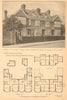 Pair of houses, Upton Road, Watford. JEK & JP Cutts, Architects. Herts 1904
