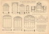 St Laurence Church, Norwich by Frederic Saunders. Door nave aisle porch 1904