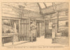German treatment of an interior, from the St. Louis Exhibition. Germany 1905