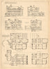House in the Engeborough Road, Guildford, Surrey. Elevations & plans 1905