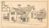 House at Drayton, Somerset - Rupert C. Austin, ARIBA, Architect. Plan 1905