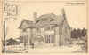 House at Exeter, Architects: Ellis Son & Bowden. Devon 1905 old antique print