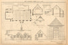 The new parish hall; Lyminster, nr Arundel, Sussex. Elevation plan section 1905