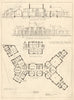Infirmary Alnwick. Elevations, plans, sections of the. Northumberland 1906