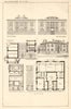 An art school, by Snap Shot. View, elevations & plans 1906 old antique print