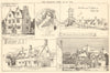 Cotswolds. Winchcombe Little Washbourne Buckland Willersey Weston Subedge 1906