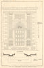 Aston Hall, Warwickshire. NE tower doorway, Bernard Porter. Elevation plan 1906