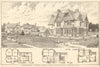 Sunnymeade, North Court Avenue, Reading. WGA Hambling, Architect. Berkshire 1906