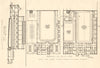 Selly Oak public baths. Harding Payne, Architect. Section plan. Birmingham 1906