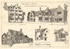 Cotswolds. Gravel House, Chipping Campden. Reindeer Inn, Banbury. Broadway 1906