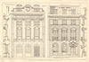 A branch bank façade. The North Eastern Bank. 