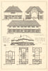 Design for a Parish Hall & Boys club by Fuzzy, fourth. Elevations & plans 1907