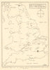 Map to illustrate a cycle tour in England. Prize reply by J. Herbert Jones 1907