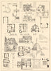 Ferry Jetty Pier & Tollkeepers Lodge design by Bristol & Tees. Plan section 1908
