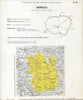 Italy wine. Barolo DOC. Piemonte. Cuneo 1976 old vintage map plan chart